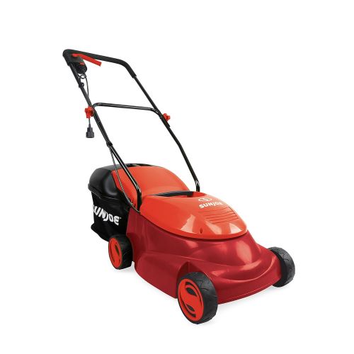  Sun Joe MJ401E-PRO-RED 14 inch 13 Amp Electric Lawn Mower w/Side Discharge Chute, Red