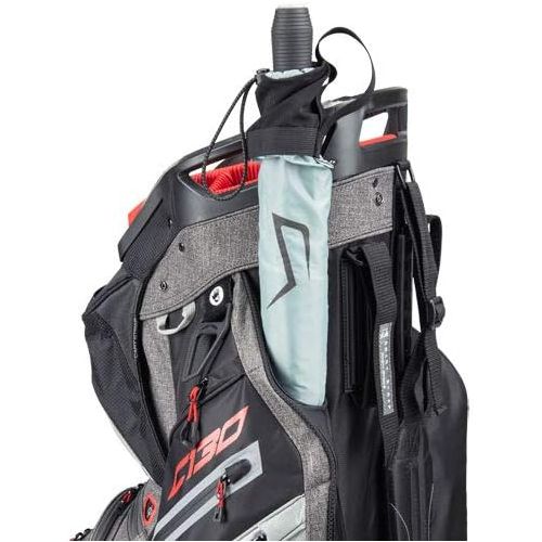  Sun Mountain 2021 C-130 Golf Cart Bag Grey/Red