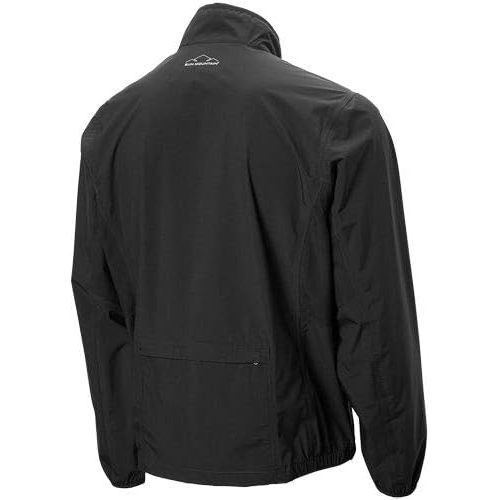  Sun Mountain Mens Monsoon Packable Golf Rain Jacket Black Xl