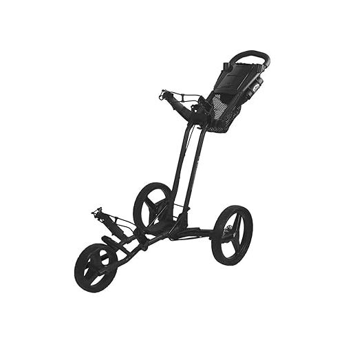  Sun Mountain Pathfinder Px3 3-Wheel Golf Push Cart Grey/Red
