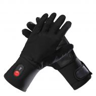 Sun Will SVR Unisex Touchscreen Rechargeable Electric Battery Heated Cycling Thin Gloves Liners for Men Women Hand Warmer Arthritis