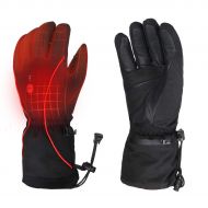 Sun Will Heated Gloves Men Women,Electric Rechargeable Battery Gloves Hand Warmer for Skiing Riding Snow Work Athritis Raynauds