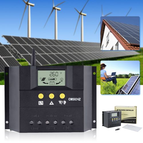  Sun YOBA Solar Charge Controller Solar Controller 50A 12V 24V CM5024Z