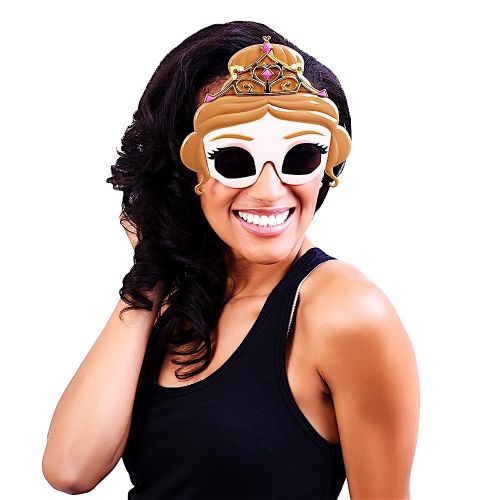  Costume Sunglasses Princess Belle Sun-Staches Party Favors UV400