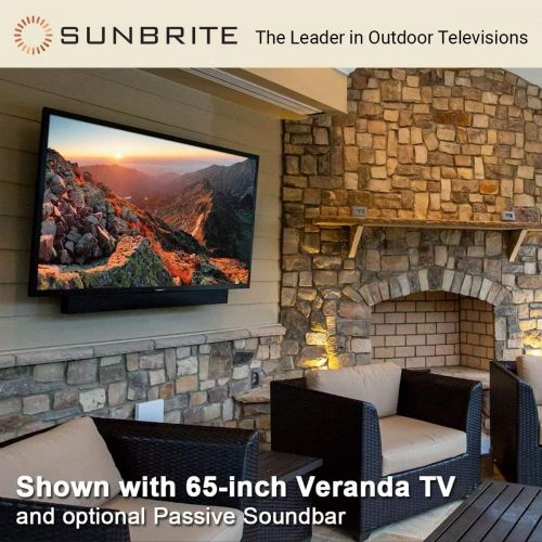  SunBriteTV Outdoor Television 55-inch Veranda (2nd Gen) 4K UHD HDR LED TV, SB-V-55-4KHDR-BL