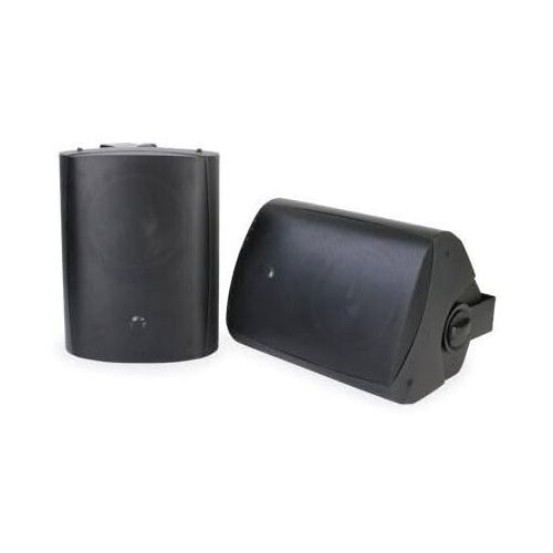  SunbriteTV SunBriteTV All-Weather 6.5 Wall or Ceiling Mount Wired Outdoor Speaker Pair - Black - SB-AW-6-BLK