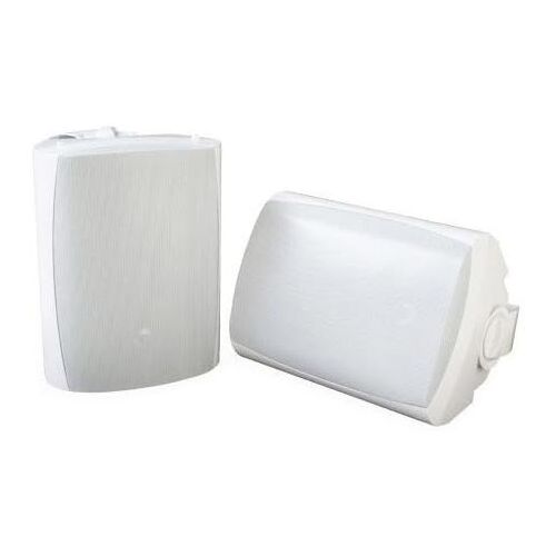  SunbriteTV SunBriteTV All-Weather 6.5 Wall or Ceiling Mount Wired Outdoor Speaker Pair - White - SB-AW-6-WHT