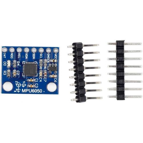  SunFounder MPU6050 Module Compatible with Arduino and Raspberry Pi, 3-axis Gyroscope and 3-axis Accelerator