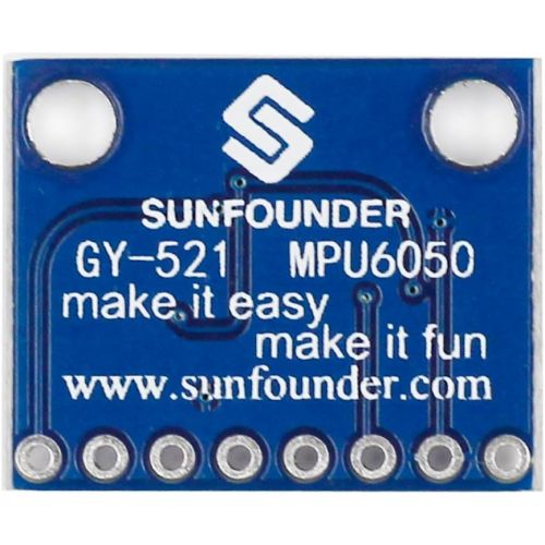  SunFounder MPU6050 Module Compatible with Arduino and Raspberry Pi, 3-axis Gyroscope and 3-axis Accelerator