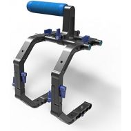 SunSmart Pro DSLR Rig Shoulder Support StabilizerSteady Shoulder Rig with 14 thread for DSLR Cameras and DV Camcorders