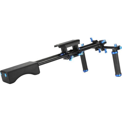  SunSmart Pro DSLR Rig Shoulder Support StabilizerSteady Shoulder Rig with 14 thread for DSLR Cameras and DV Camcorders