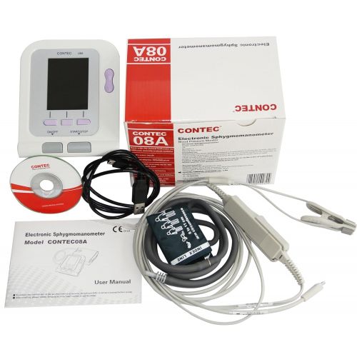  SunTech Cat/Dog/Animal/Vet Automatic Blood Pressure Monitor Electronic Sphygmomanometer Tonometer SPO2 Tongue Probe PC Software CONTEC08A-VET
