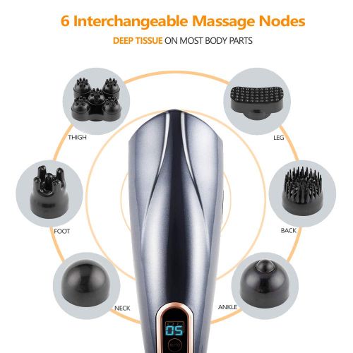  Sunanth Sunnath Cordless Handheld Full Body Massager,Rechargeable Electric Deep Tissue...