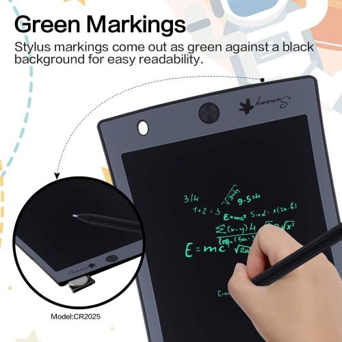 [아마존베스트]LCD Writing Tablet, Electronic Drawing Board and Doodle Board Gifts for Kids at Home and School (Black)
