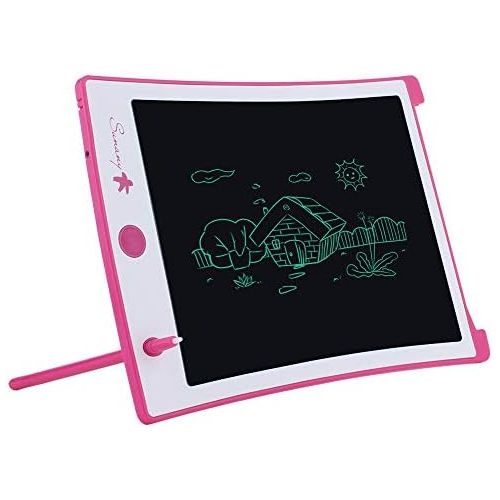  [아마존베스트]LCD Writing Tablet, Electronic Drawing Board and Doodle Board Gifts for Kids at Home and School (Pink)