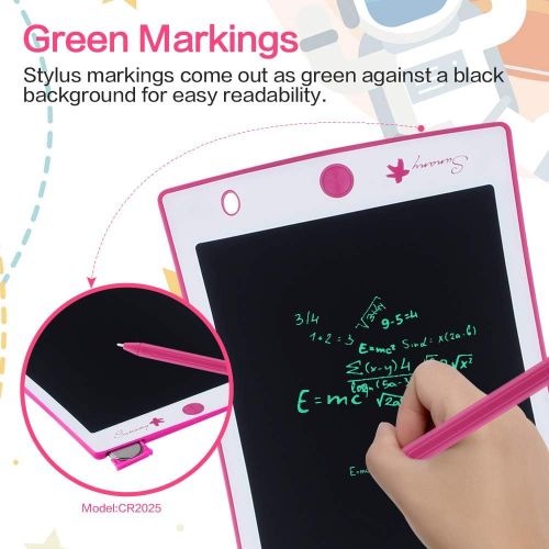  [아마존베스트]LCD Writing Tablet, Electronic Drawing Board and Doodle Board Gifts for Kids at Home and School (Pink)