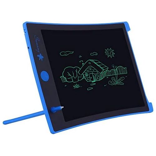  [아마존베스트]LCD Writing Tablet, Electronic Drawing Board and Doodle Board Gifts for Kids at Home and School (Blue)