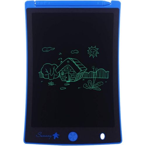  [아마존베스트]LCD Writing Tablet, Electronic Drawing Board and Doodle Board Gifts for Kids at Home and School (Blue)