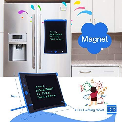  [아마존베스트]LCD Writing Tablet, Electronic Drawing Board and Doodle Board Gifts for Kids at Home and School (Blue)