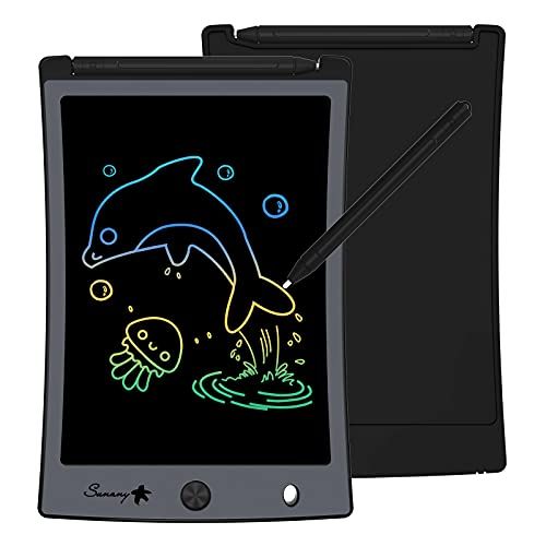  [아마존베스트]Sunany LCD Writing Tablet 8.5-Inch Toddler Doodle Board Drawing Pad, Electronic Drawing Tablet with Lock Function, Educational and Learning Toys for Kids at Home and School (Black)