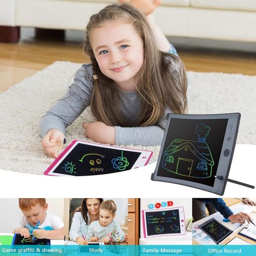  [아마존베스트]Sunany LCD Writing Tablet 8.5-Inch Toddler Doodle Board Drawing Pad, Electronic Drawing Tablet with Lock Function, Educational and Learning Toys for Kids at Home and School (Black)