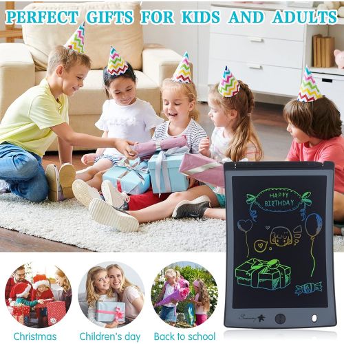  [아마존베스트]Sunany LCD Writing Tablet 8.5-Inch Toddler Doodle Board Drawing Pad, Electronic Drawing Tablet with Lock Function, Educational and Learning Toys for Kids at Home and School (Black)