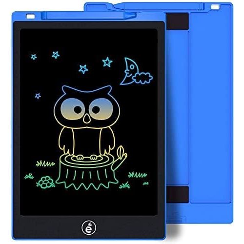  [아마존베스트]Sunany LCD Writing Board, 11 Inch Colourful Screen Drawing Board, Children, Digital Drawing Tablet for Children, Toy, Repeated Writing and Drawing (Blue)