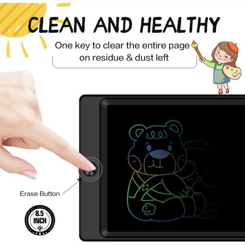  [아마존베스트]Sunany LCD Writing Tablet, 8.5 Inch LCD Writing Boards, Digital Ewriter Graphic Tablets, Paperless Gifts for Children and Adults, Digital Drawing Board with Anti-Clearance Function