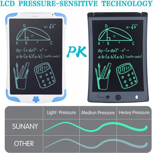  [아마존베스트]Sunany LCD Writing Board 8.5 Inch Drawing Board for Children, Erasable Electronic Digital Drawing Pad Writing Tablet, Gift for Children Adults Home School Office (Black)