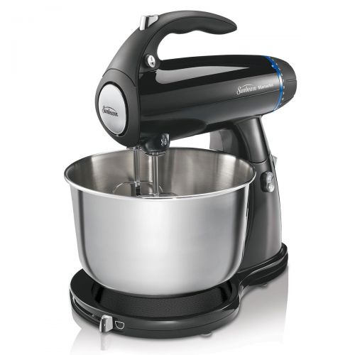  Sunbeam Mixmaster Stand Mixer, 12 Speed, Black (002594-000-000)