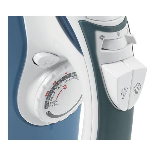  [아마존베스트]Sunbeam GreenSense SteamMaster Full Size Professional Iron with ClearView, White and Blue