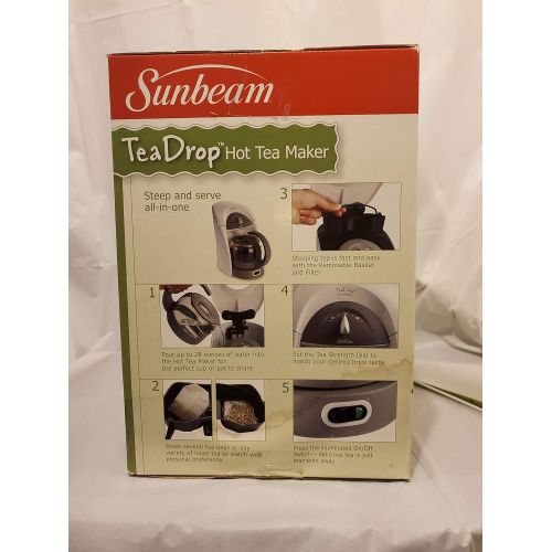  Sunbeam HTM5B Tea Drop Hot Tea Maker