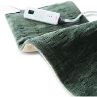 Sunbeam King-Size MicroPlushXPressHeat Electric Heating Pad with Digital LED Controller, 6 Heat...