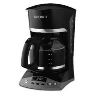 Sunbeam Mr. Coffee Programmable Coffeemaker Auto Shut-Off, Pause N Serve 12 Cup Black W