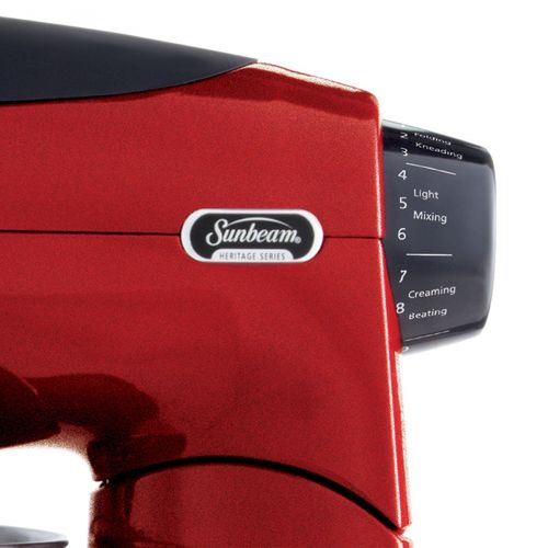  Sunbeam FPSBSM21MR Heritage Series Stand Mixer, Red