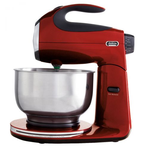  Sunbeam FPSBSM21MR Heritage Series Stand Mixer, Red