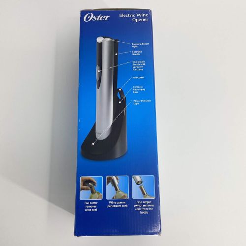  Sunbeam Oster Cordless Rechargeable Wine Opener