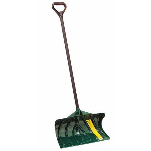 Suncast SP1550 20-Inch Snow ShovelPusher with Wear Strip, Green