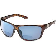 Suncloud Councilman Polarized Bi-Focal Reading Sunglasses in Tortoise with Blue Mirror Lens +1.50