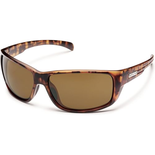  Suncloud Polarized Sunglasses Milestone in Matte Tortoise with Brown Lens