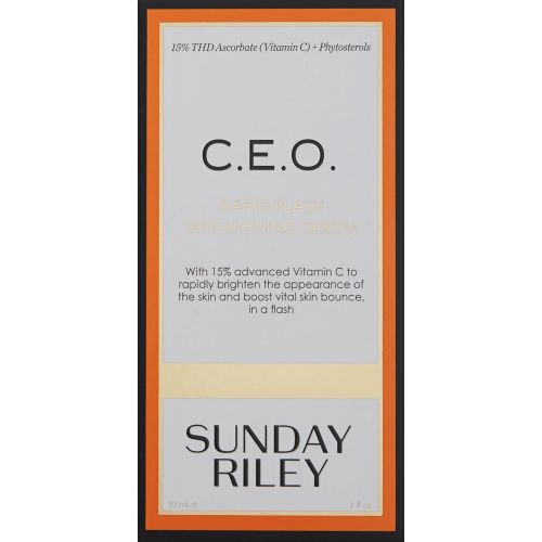  Sunday Riley C.E.O. Rapid Flash Brightening Serum, 1.0 Fl Oz