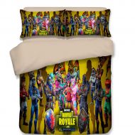 Sunday Bedding Cover Sets-3D Printed 3 Pieces Bedding Set Include 1 Duvet Cover 2 Pillowcases, NO Comforter,Teens Boys Best Gifts Twin Size