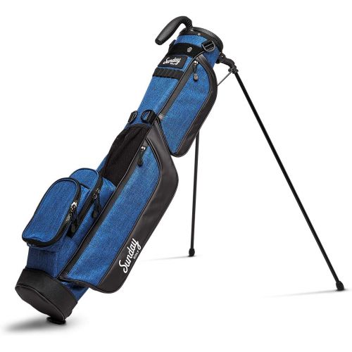  Sunday Golf Loma Bag - Lightweight Sunday Golf Bag with Strap and Stand ? Easy to Carry Pitch n Putt Golf Bag ? Golf Stand Bag for The Driving Range, Par 3 and Executive Courses, 3