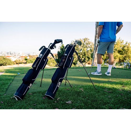  Sunday Golf - Lightweight Sunday Golf Bag with Strap and Stand ? Easy to Carry and Durable Pitch n Putt Golf Bag ? Golf Stand Bag for The Driving Range, Par 3 and Executive Courses