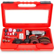 [아마존베스트]Sunex Tools Sunex SX264K, 1/4 Inch Drive Mini Right Angle Air Die Grinder Kit with Speed Regulator, Safety Throttle, Ball Bearing Construction, and Storage Case, 20000 RPM