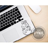 SungVynil Spirited Away  totoro kawaii anime decal for laptop, car, macbook, wall, glass, window, yeti