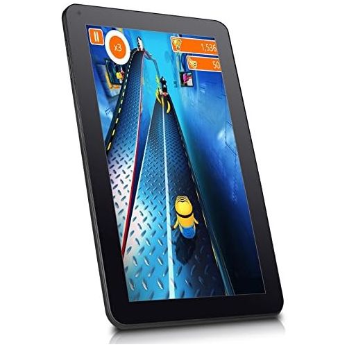  Sungale ID1032 10 tablet, Hi-resolution, 8 GB storage, capacitive touch screen, browser, email, video, music, social media, game, eBook, download apps from play store