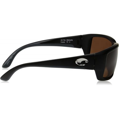  Sunglass Costa Del Mar Fantail 580G Fantail, Black Copper, Copper