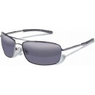 Gargoyles Barricade Performance Sunglasses, Matte Gun Frame/Smoke Lens