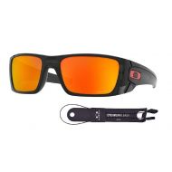 Oakley Fuel Cell OO9096 Sunglasses For Men+BUNDLE with Oakley Accessory Leash Kit
